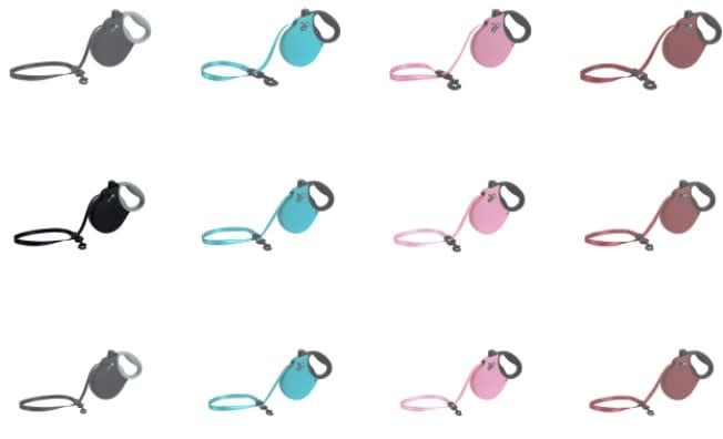 ALCOTT REFLECTIVE RETRACTABLE LEASH