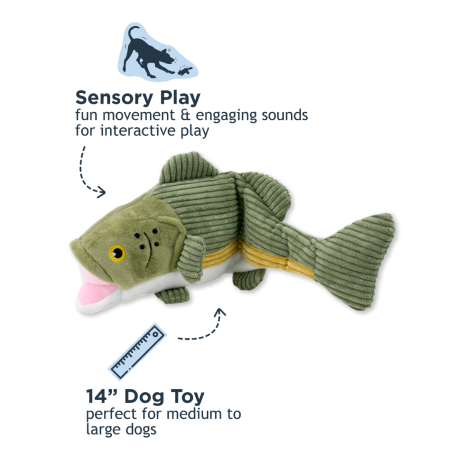 Tall Tails Animated Bass