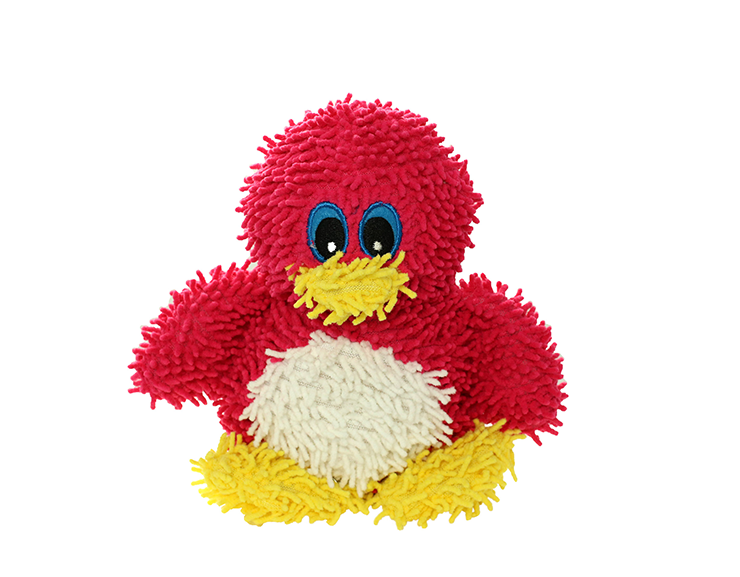 Mighty VIP Toys Microfiber Ball Penguin Dog Toy