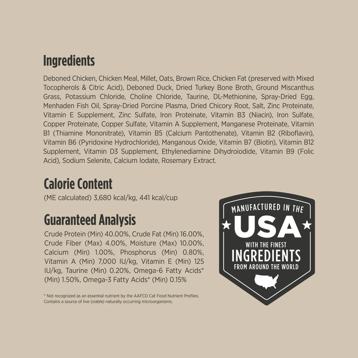 Nulo Culinary Harvest Cat & Kitten Chicken & Duck Dry Cat Food