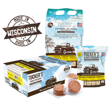 Tucker's Chicken and Pumpkin Frozen Raw Dog Food