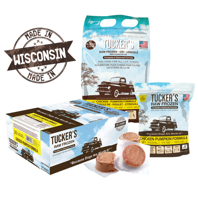 Tucker's Chicken and Pumpkin Frozen Raw Dog Food
