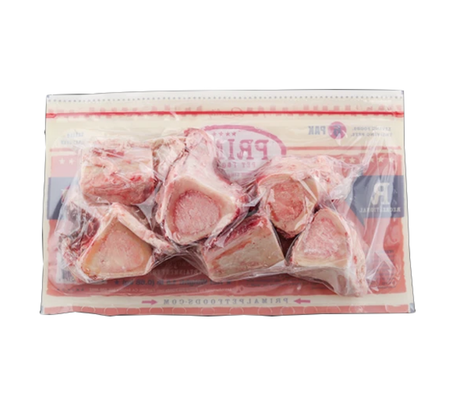 PRIMAL FROZEN BEEF MARROW BONES 6-PACK
