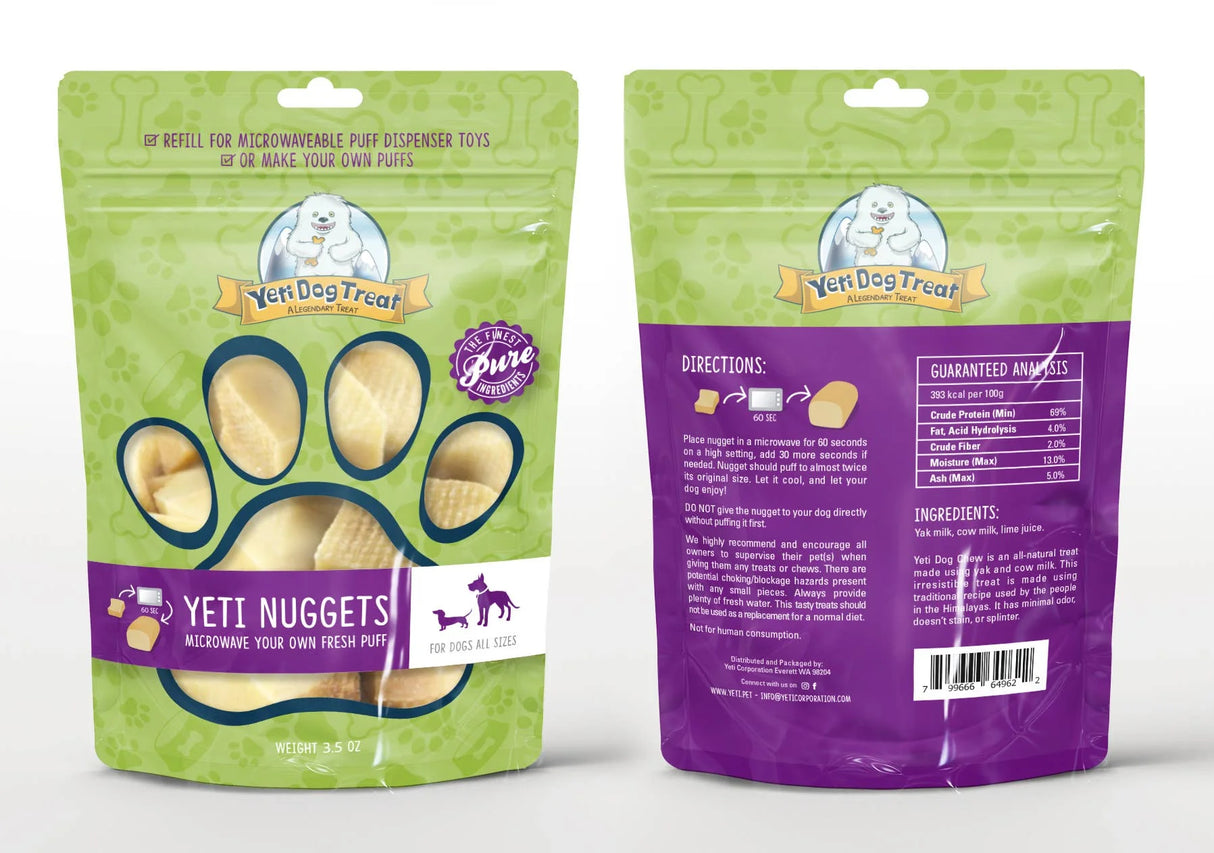 Yeti Dog Chew Flavored Nuggets - Original