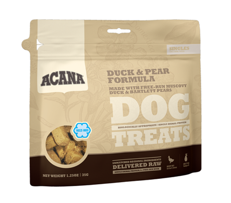 ACANA DOG TREATS DUCK AND PEAR