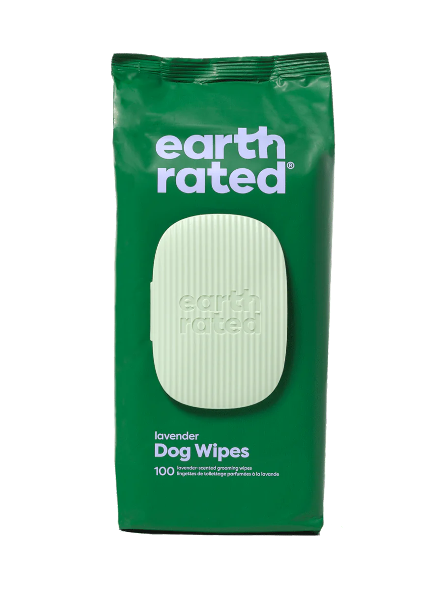 Earth Rated Textured Dog Grooming Wipes