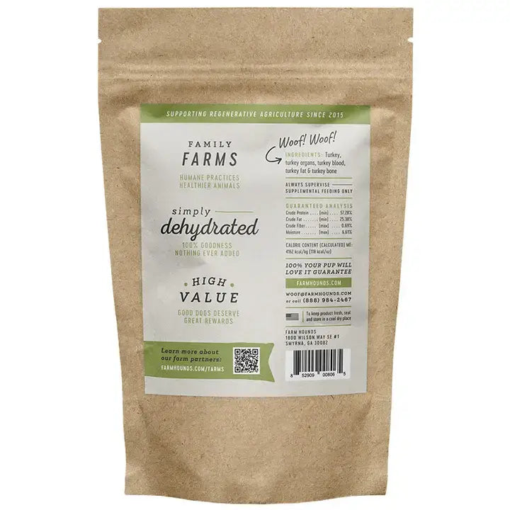 FARM HOUNDS TURKEY STRIPS 4.5OZ