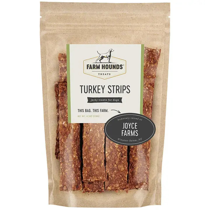 FARM HOUNDS TURKEY STRIPS 4.5OZ