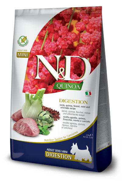 Farmina N&D Digestion Lamb and Quinoa for Adult Dogs