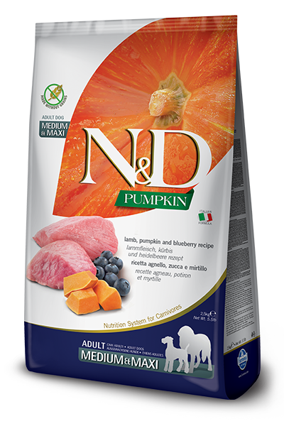 Farmina N&D Adult Lamb and Pumpkin Dry Dog Food in Austin, TX