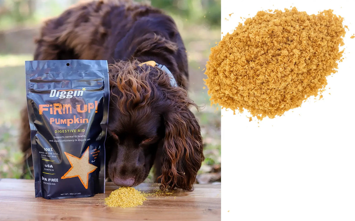 DIGGIN YOUR DOG FIRM UP PUMPKIN FLAKES