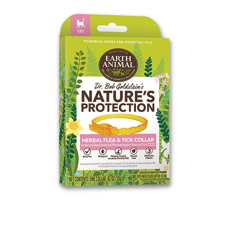 EARTH ANIMAL HERBAL FLEA AND TICK CAT COLLAR