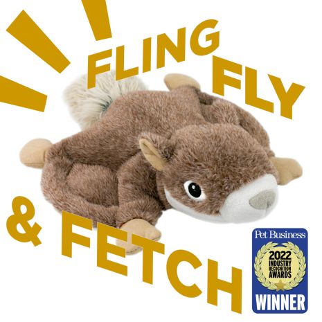 Tall Tails Flying Squirrel Fetch Toy