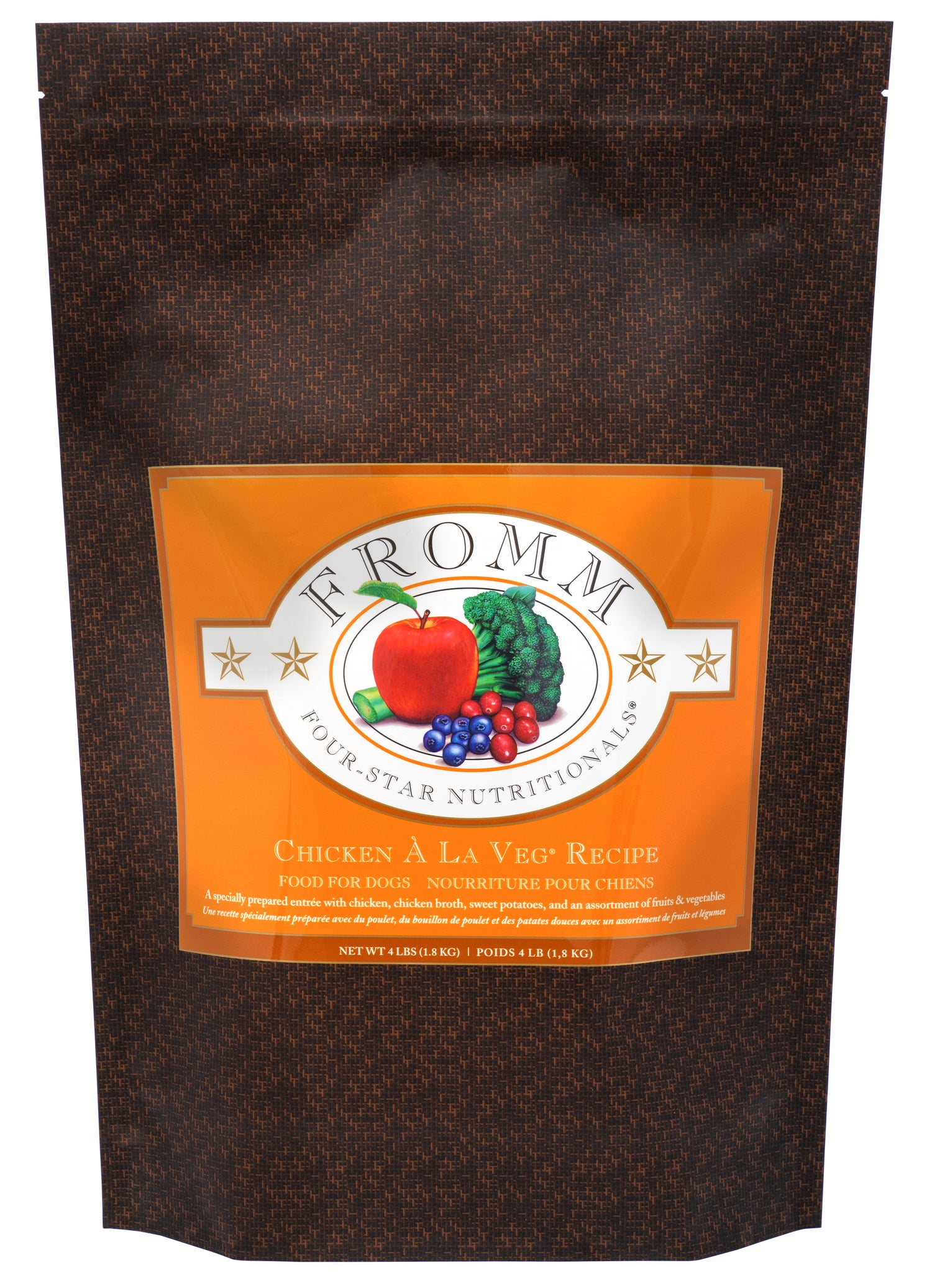 Fromm Four-Star Chicken À La Veg Recipe for Dogs