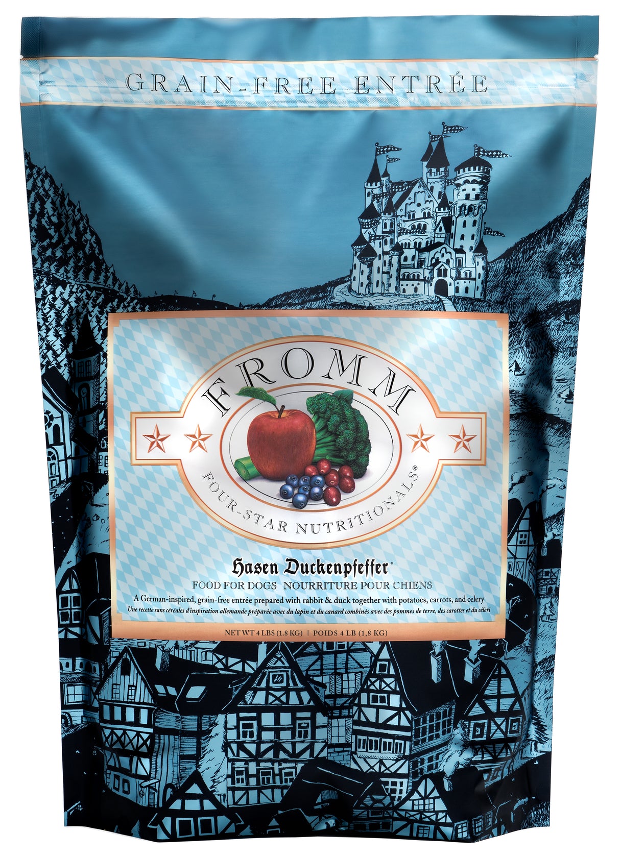 Fromm Four-Star Hasen Duckenpfeffer Recipe for Dogs