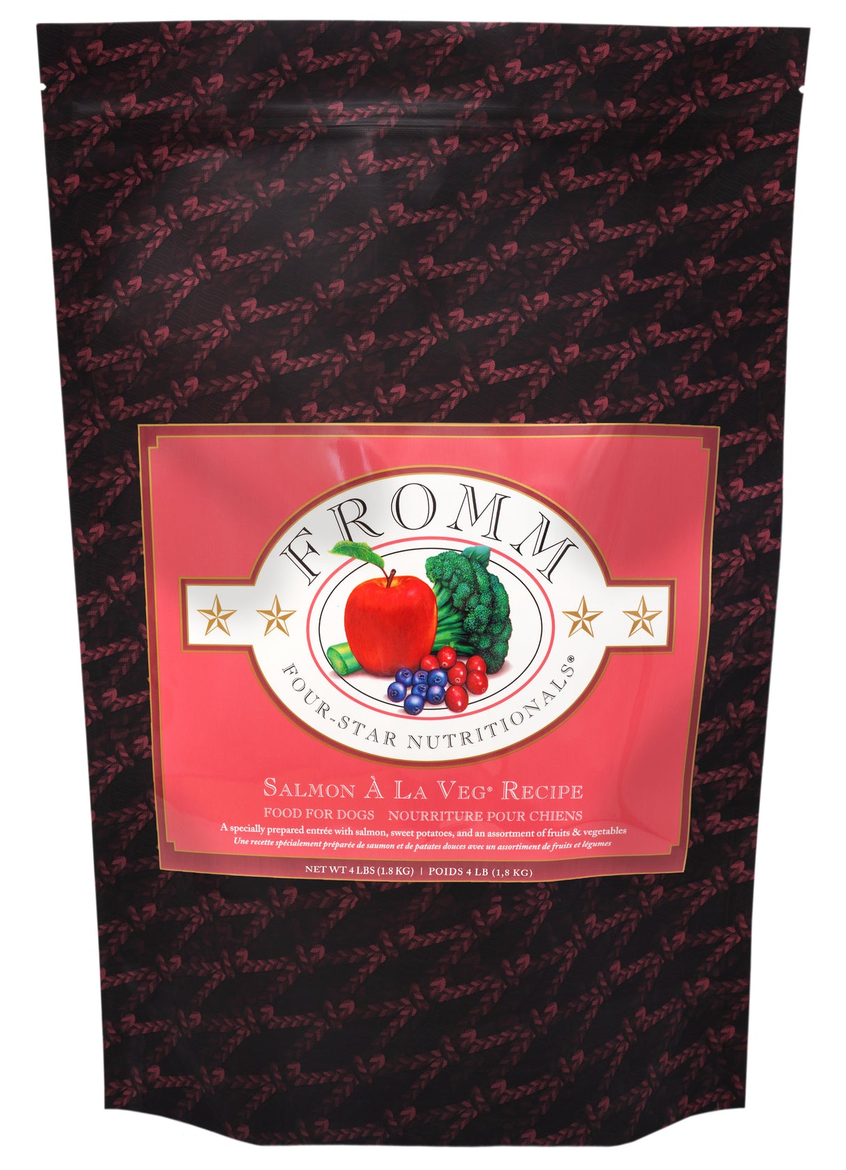 Fromm Four-Star Salmon À La Veg Recipe for Dogs