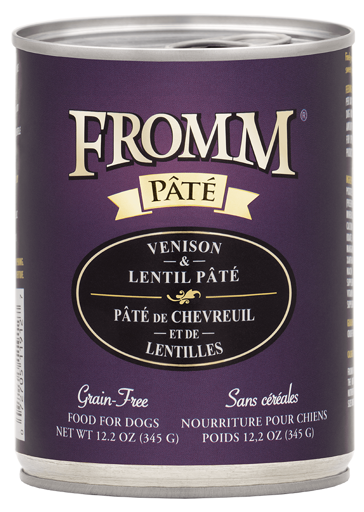 Fromm Venison & Lentil Pâté for Dogs 12.2OZ