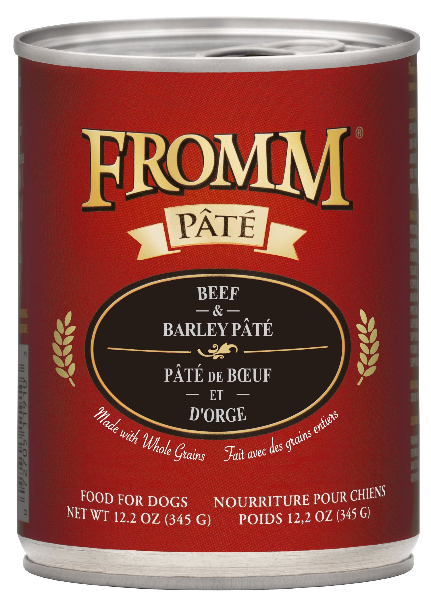 Fromm Beef & Barley Pâté for Dogs 12.2OZ