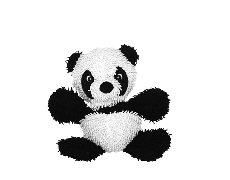 MIGHTY VIP TOYS MICROFIBER BALL PANDA