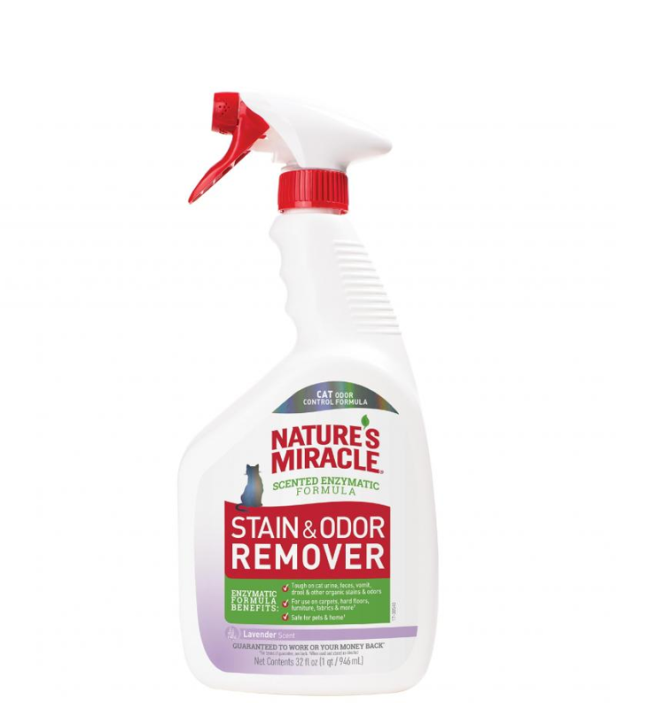 NATURES MIRACLE CLEANING SOLUTION CAT 32 OZ