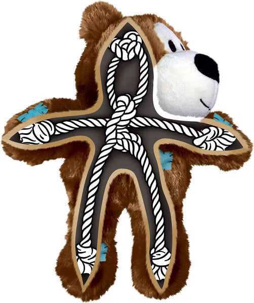 KONG Wild Knots Bear Dog Toy - Assorted Color