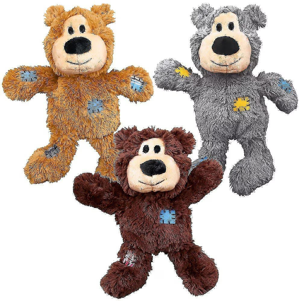 KONG Wild Knots Bear Dog Toy - Assorted Color