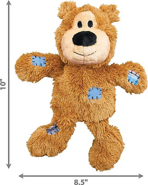 KONG Wild Knots Bear Dog Toy - Assorted Color