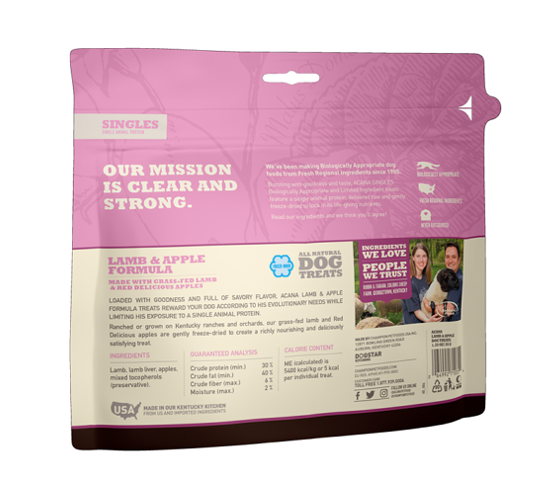 ACANA DOG TREATS LAMB AND APPLE