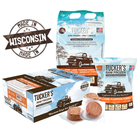 Tucker's Pork, Lamb, and Pumpkin Frozen Raw Dog Food