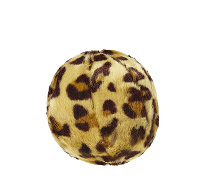 FLUFF AND TUFF LEOPARD BALL