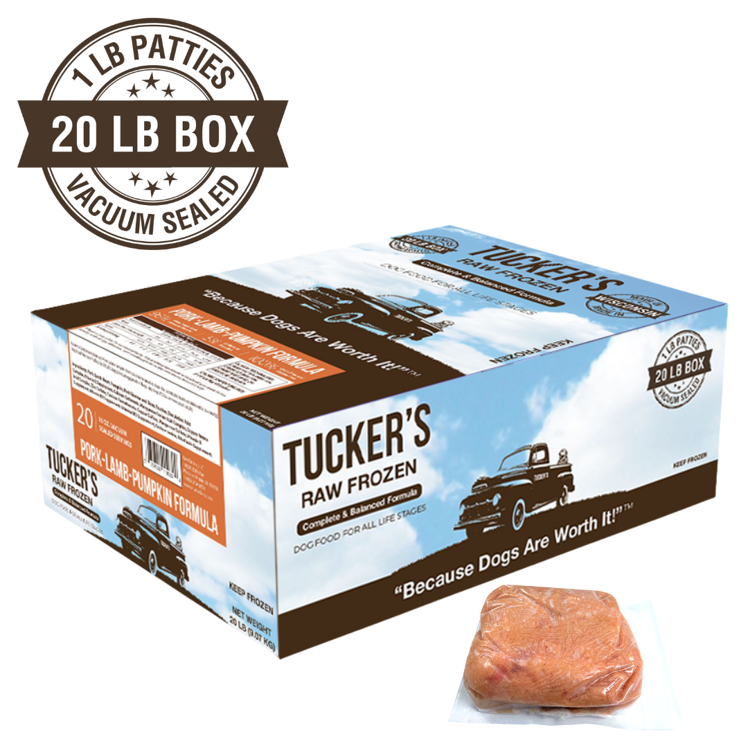 Tucker's Pork, Lamb & Pumpkin Frozen Raw Dog Food