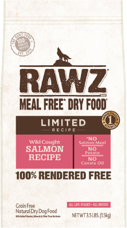 RAWZ Wild Caught Salmon Dog Food Limited Recipe