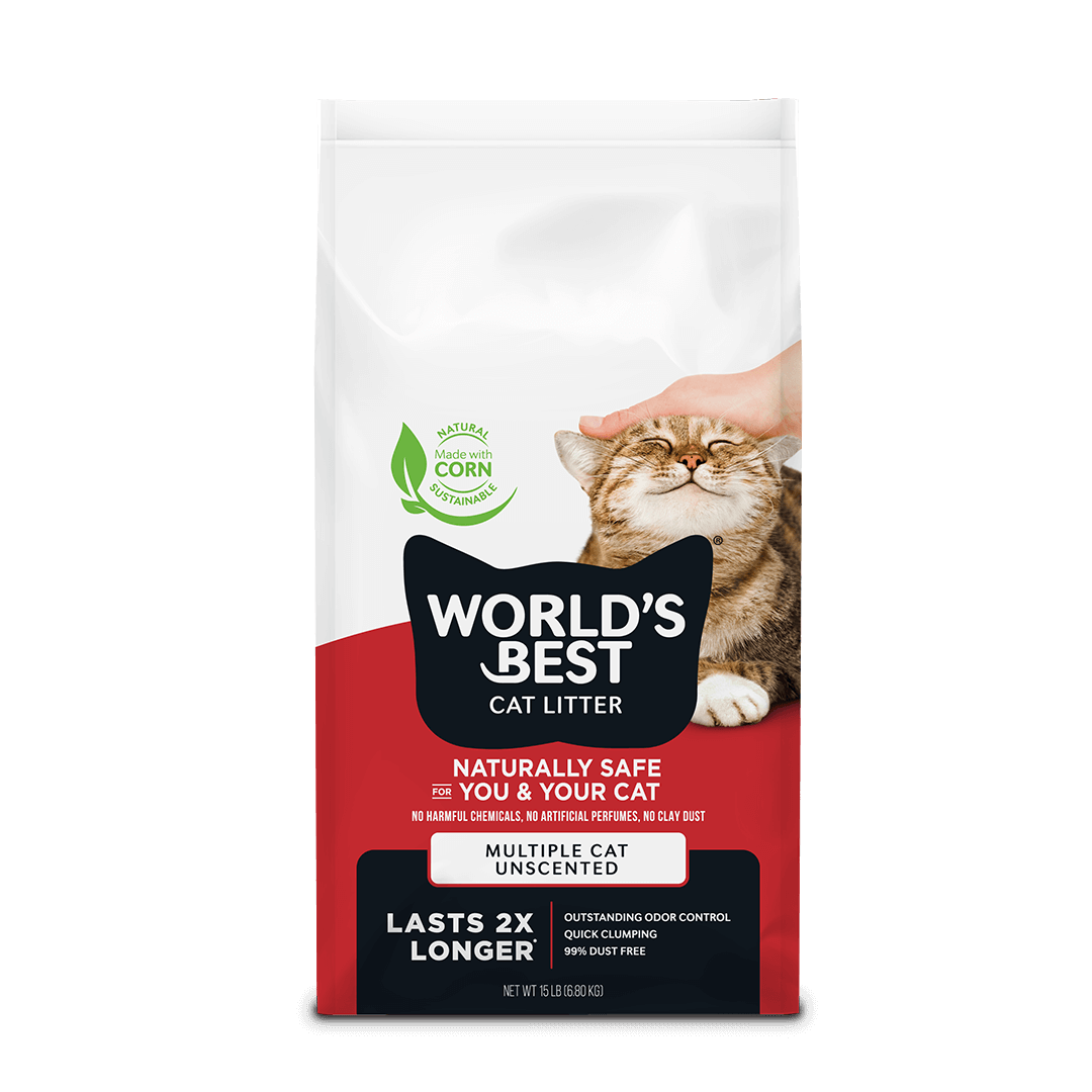 World's Best Cat Litter Multiple Cat Unscented