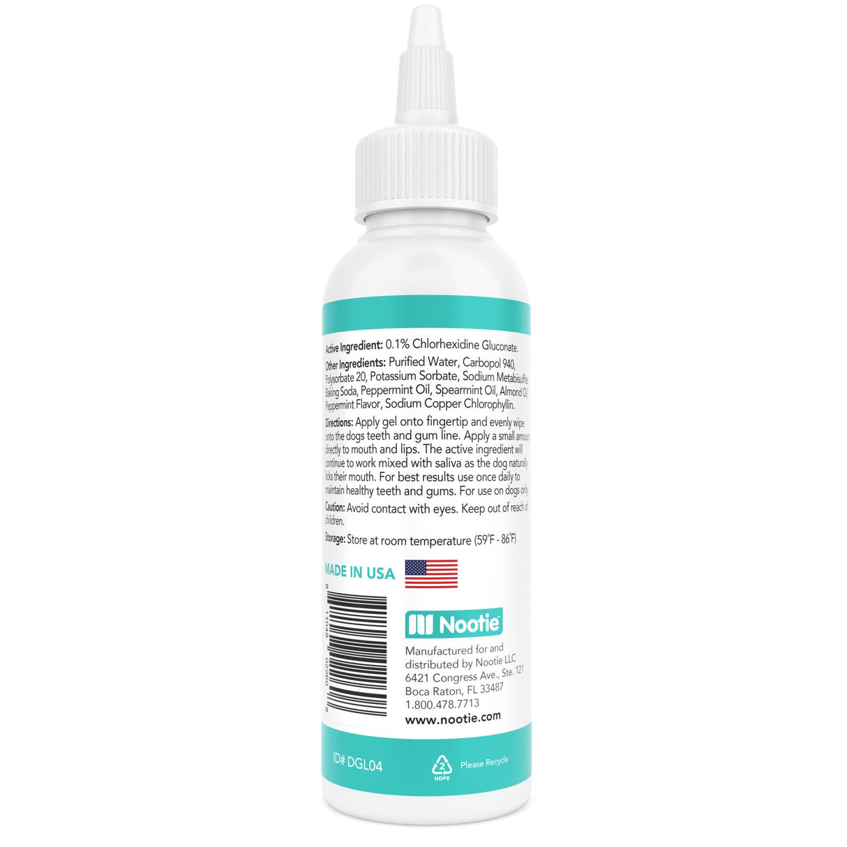 Nootie Medicated Dental Gel for Dogs