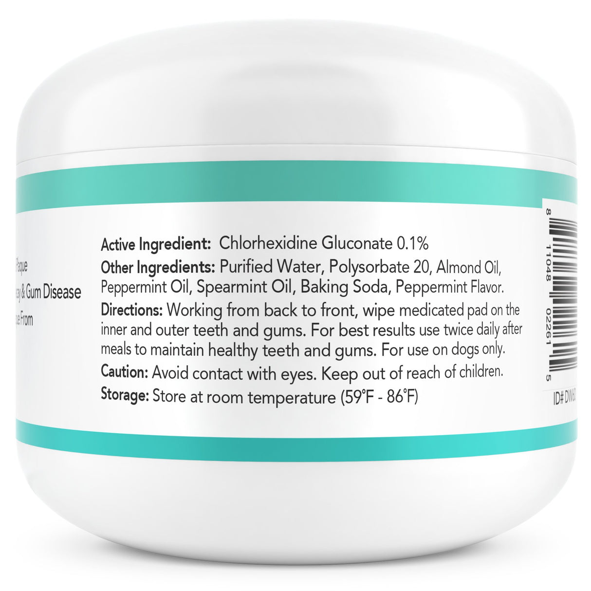 Nootie Medicated Dental Wipes for Dogs