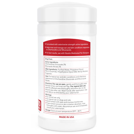 Nootie Medicated Pet Wipes