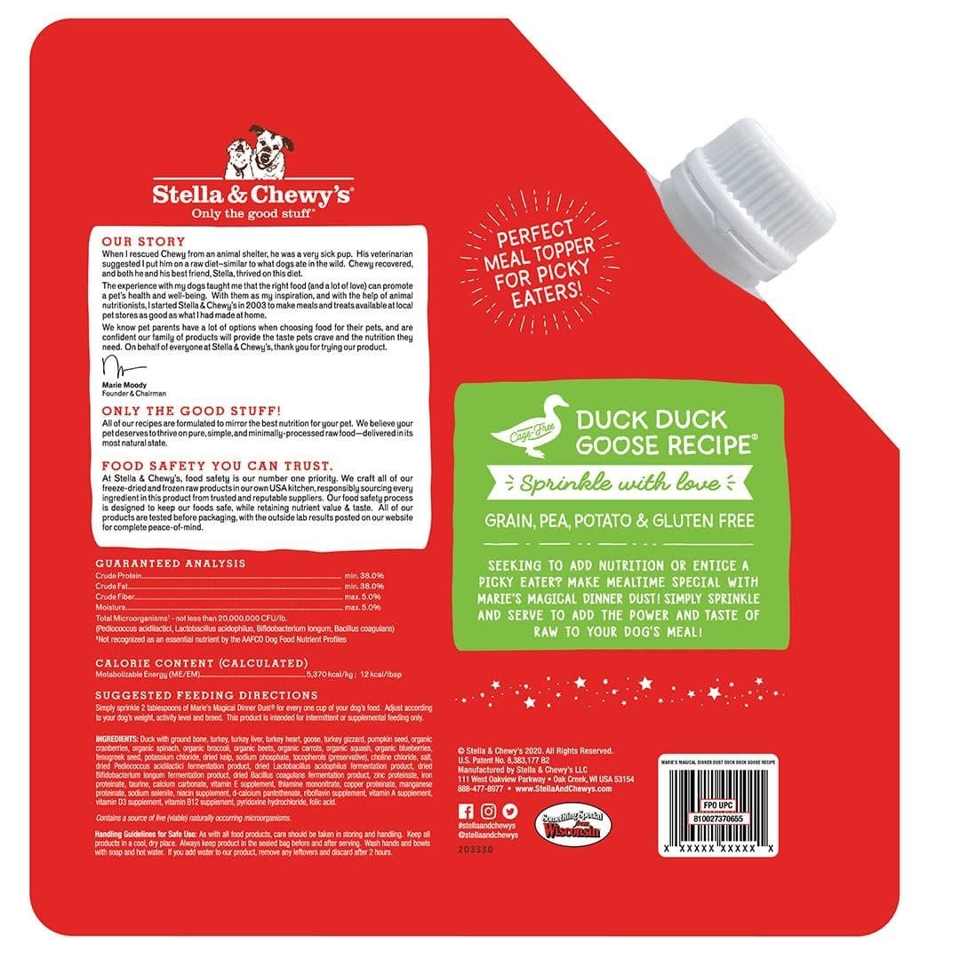 STELLA AND CHEWYS MARIES MAGICAL DINNER DUST DUCK