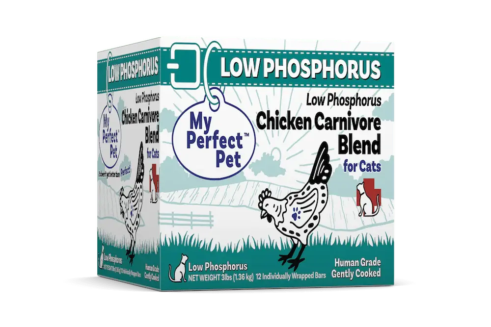MY PERFECT PET FROZEN CAT LOW PHOSPHORUS CHICKEN 3LB