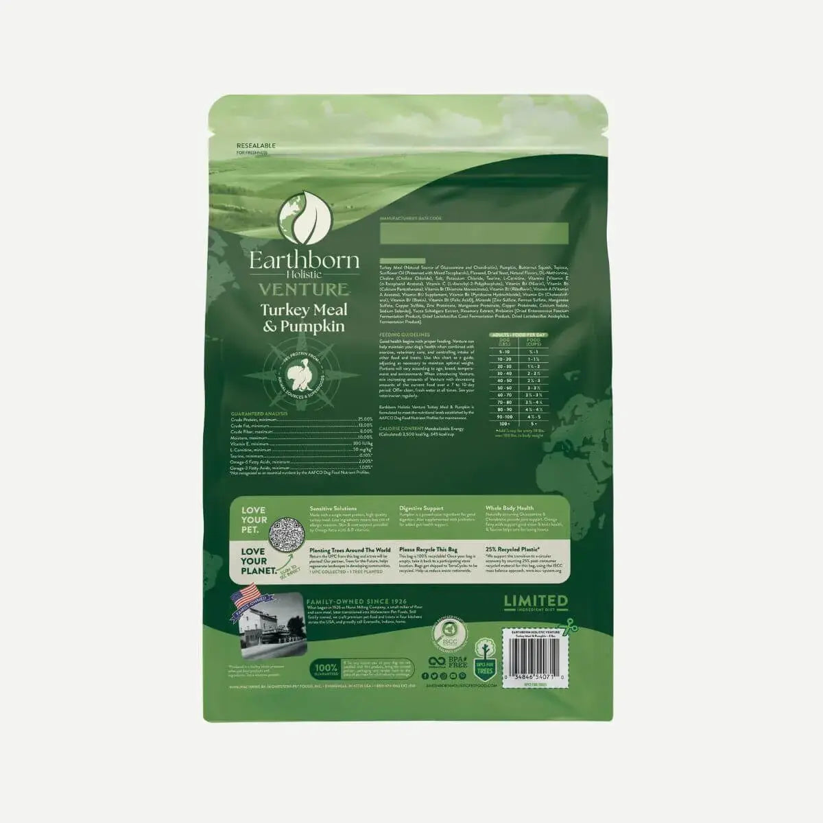 Earthborn Holistic Venture Turkey Meal & Pumpkin