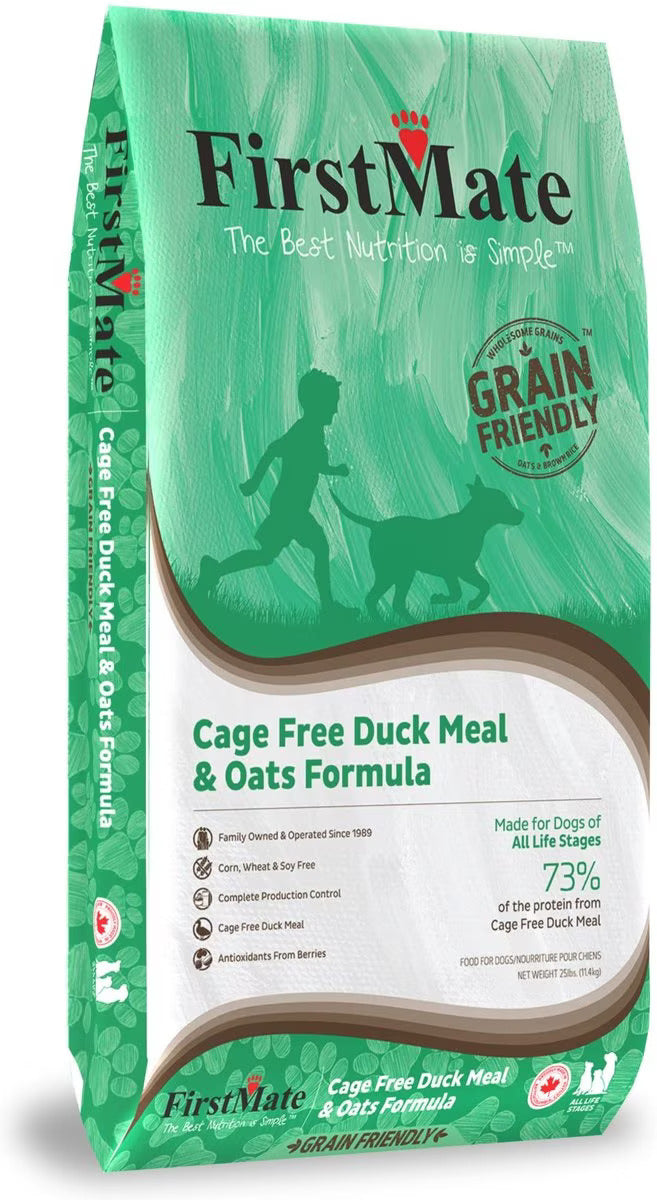 FirstMate Grain Friendly Cage Free Duck and Oats