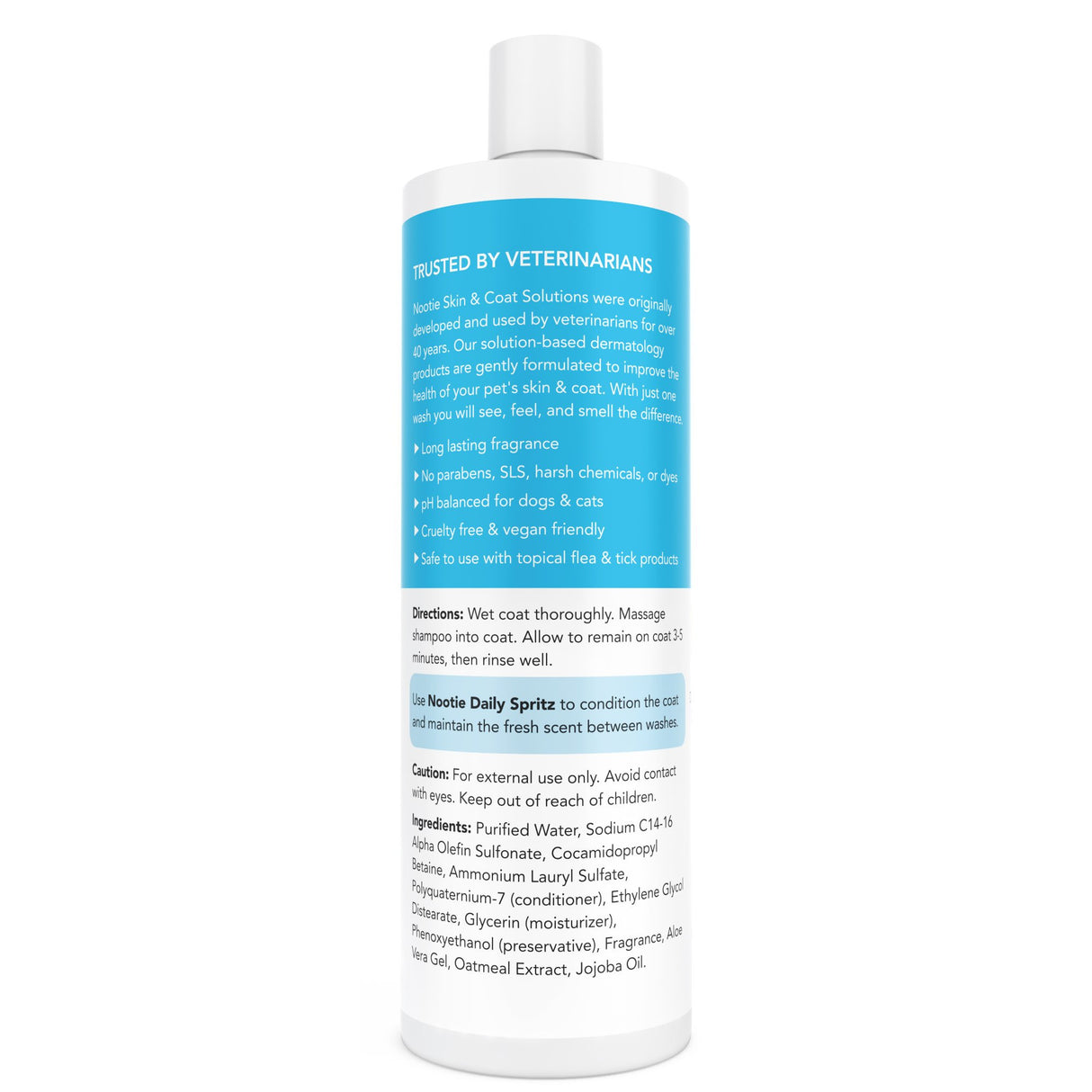 Nootie Nourishing Sweet Pea & Vanilla Shampoo with Jojoba Oil