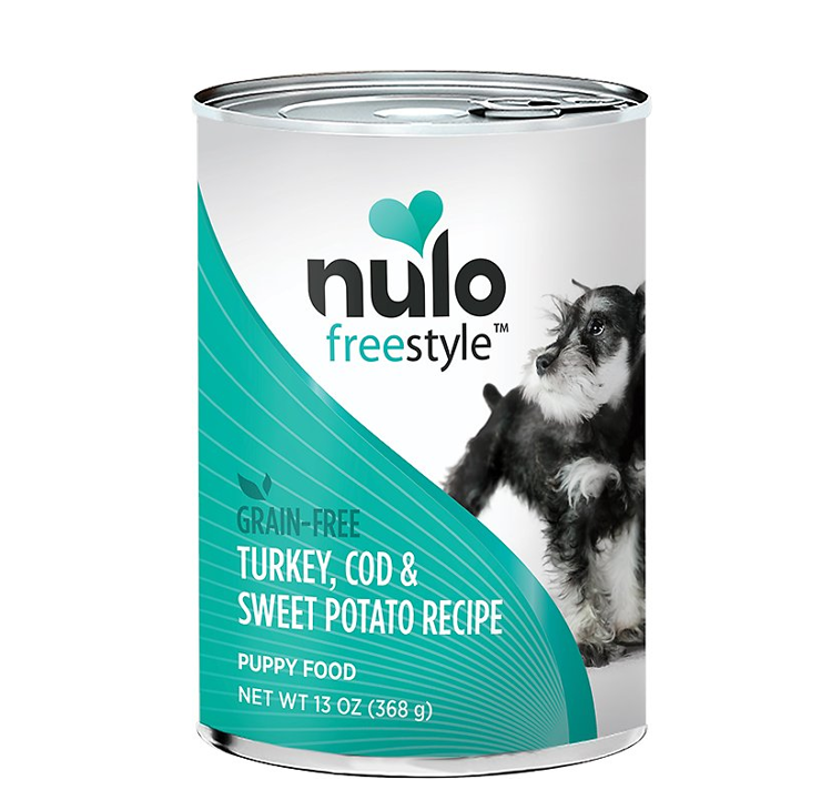 NULO PUPPY CAN 13 OZ TURKEY COD AND SWEET POTATO