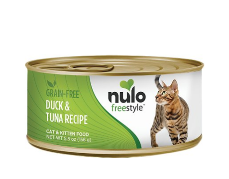 NULO CAT CAN PATE DUCK AND TUNA  5.5OZ