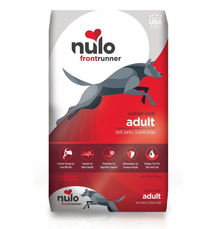 NULO FRONTRUNNER BEEF BARLEY AND LAMB