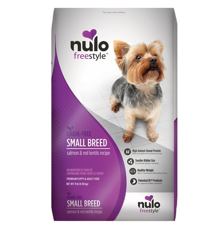 NULO FREESTYLE SMALL BREED SALMON AND LENTILS