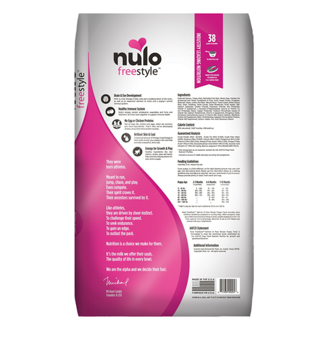 NULO FREESTYLE PUPPY SALMON AND PEAS