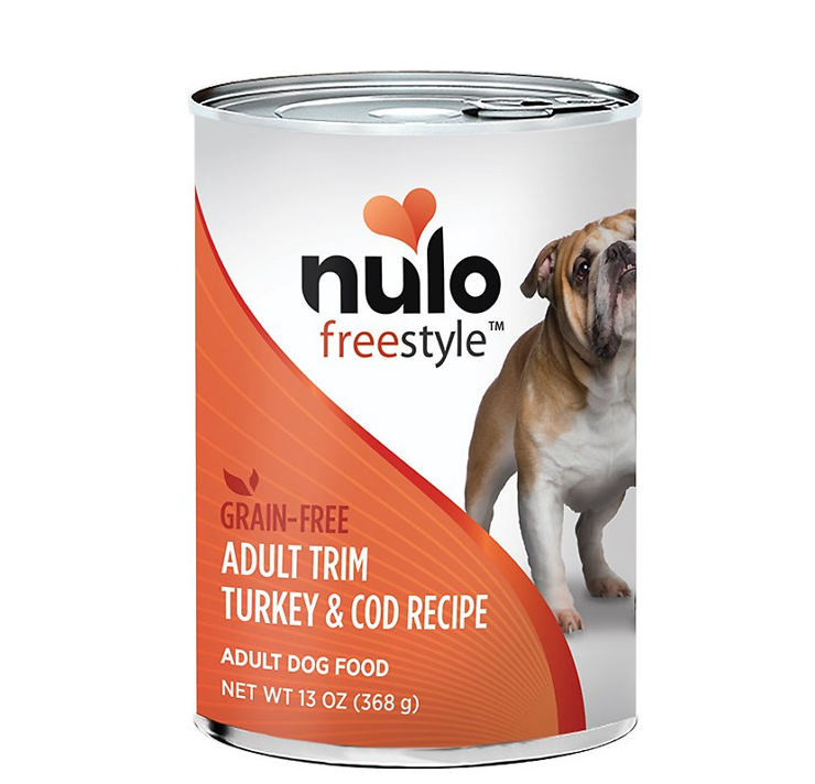 NULO DOG CAN 13 OZ TRIM TURKEY AND COD