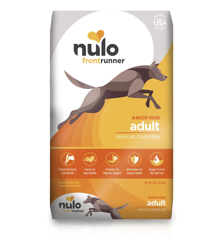NULO FRONTRUNNER CHICKEN OATS AND TURKEY