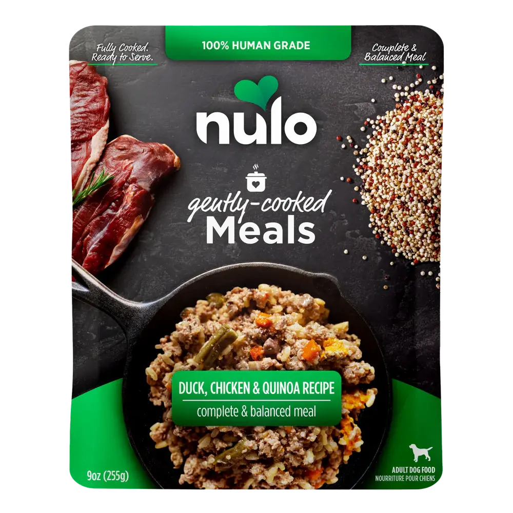 NULO GENTLY COOKED DUCK, CHICKEN AND QUINOA 9OZ