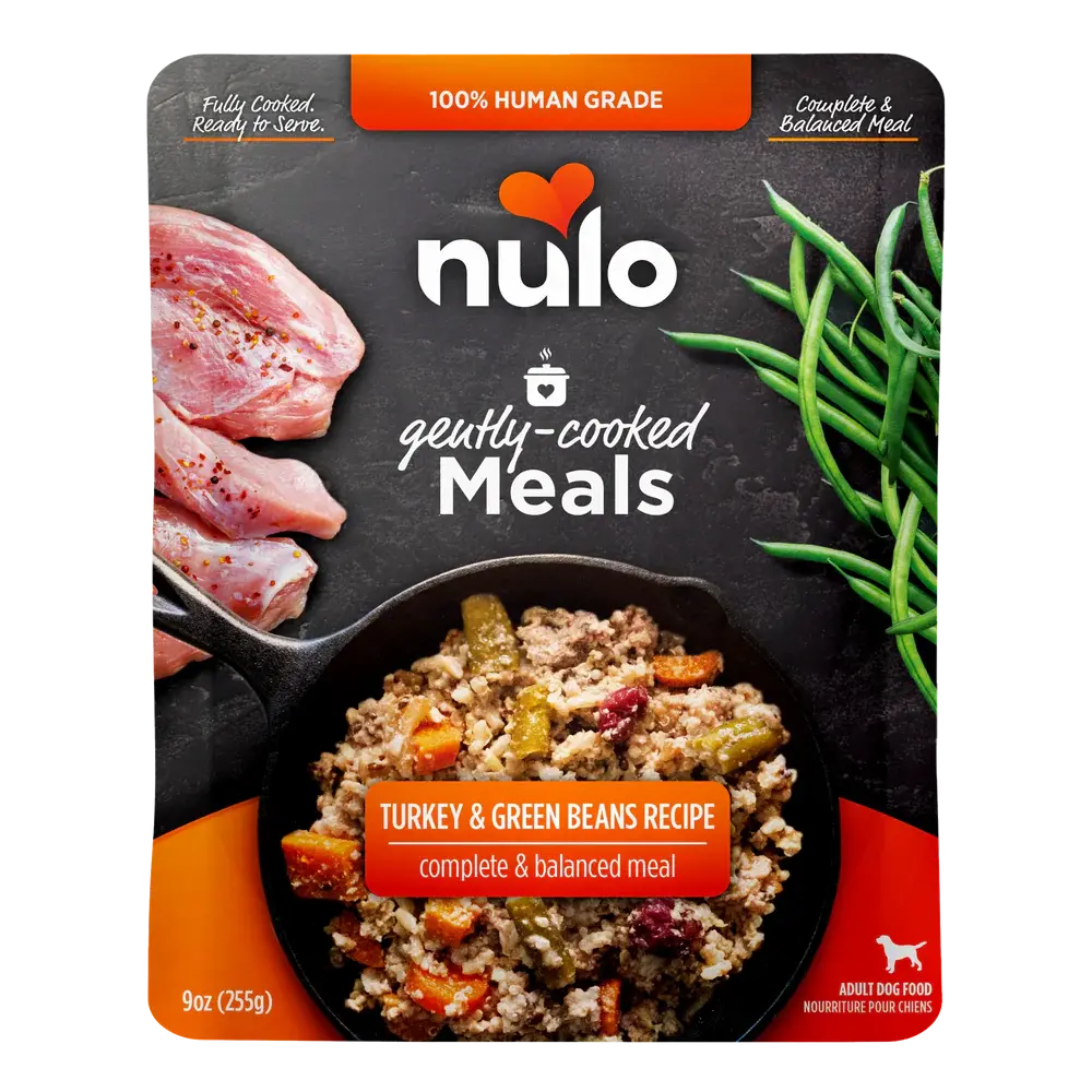 NULO GENTLY COOKED TURKEY AND GREEN BEANS 9OZ